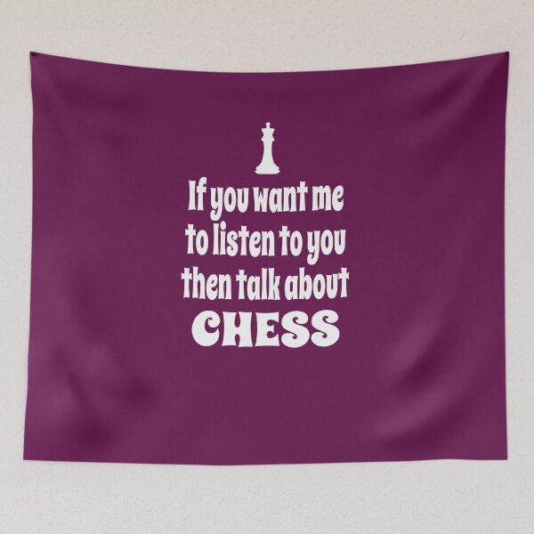Item preview, If You Want Me To Listen To You Then Talk About Chess designed and sold by Merch-Tees.