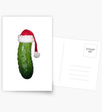 Christmas Pickle Postcards