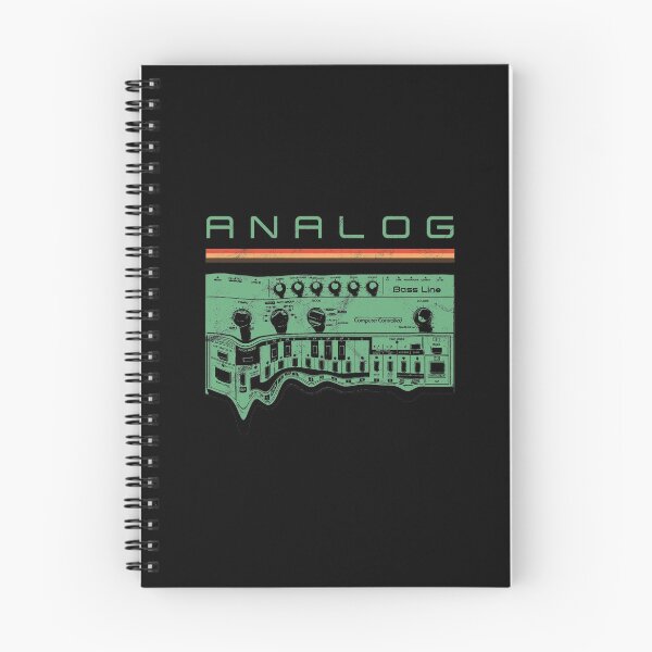 Artikelvorschau, Analog Vintage Bass Synthesizer Retro Studio Gear Nerd design entworfen und verkauft von A-Fashion.