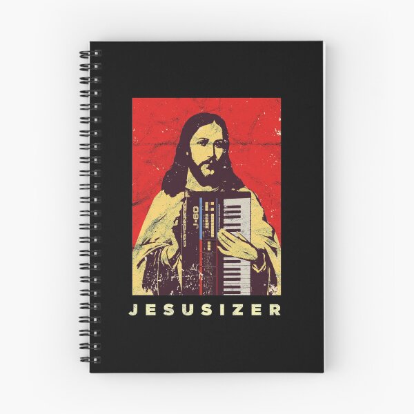 Artikelvorschau, Vintage Jesus Synthesizer Holy Synth Nerd God Studio design entworfen und verkauft von A-Fashion.