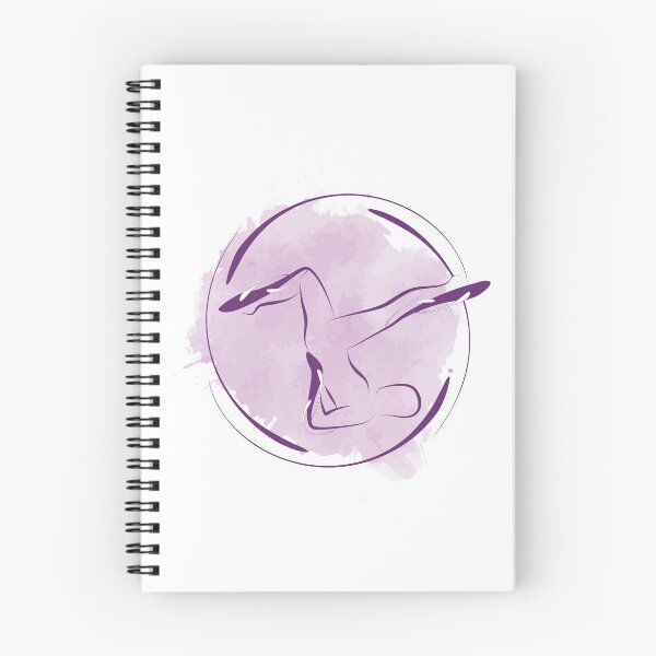 Item preview, Pilates pose with watercolor effect designed and sold by sashica.