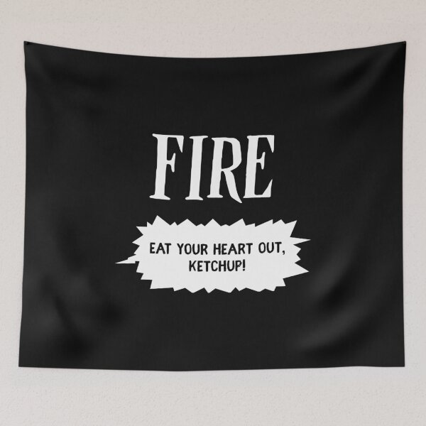 Item preview, Fire Taco Sauce Packet Group Halloween Costume designed and sold by Leslie Smith.