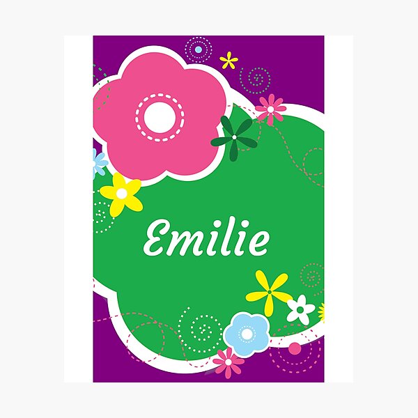 Item preview, Emilie: Personalized Gifts for Girls and Women designed and sold by highparkoutlet.