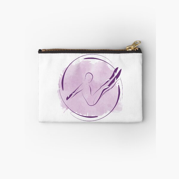 Item preview, Pilates pose with watercolor effect designed and sold by sashica.