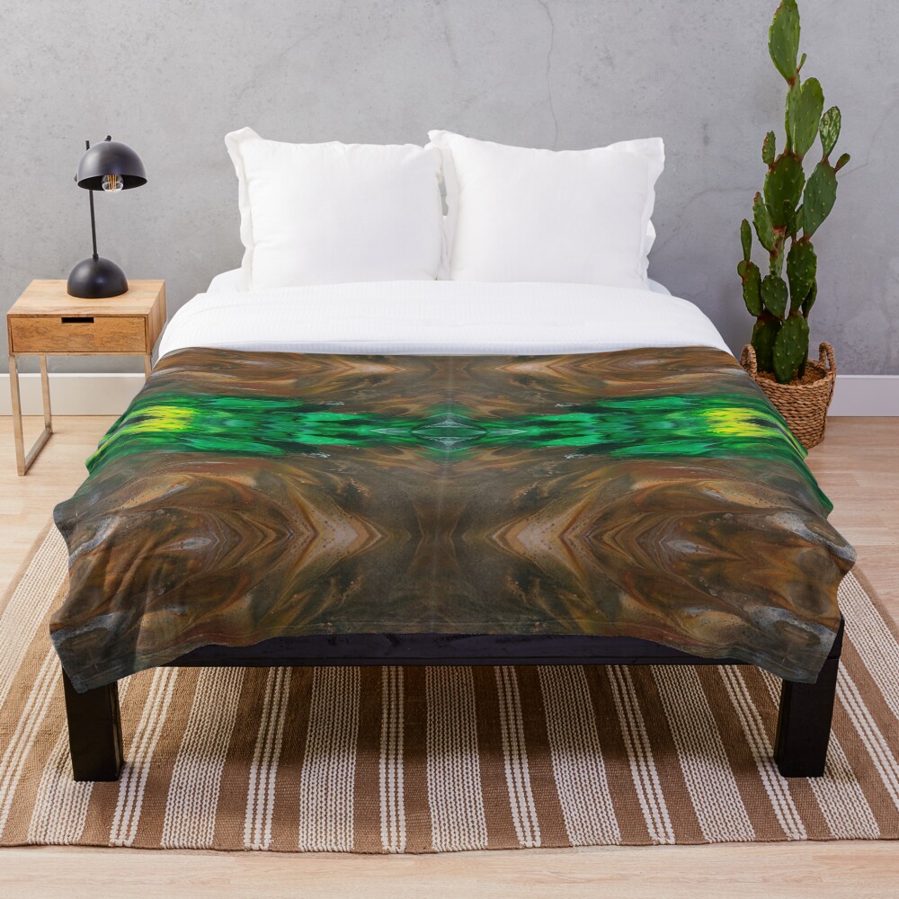 Terramorphosis Throw Blanket
