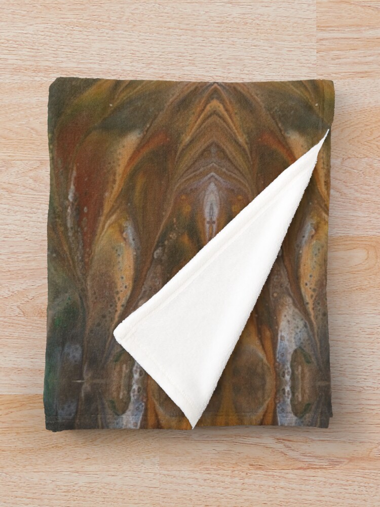 Alternate view of Terramorphosis Throw Blanket