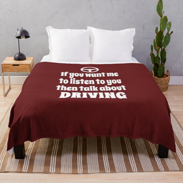 Item preview, If You Want Me To Listen To You Then Talk About Driving designed and sold by Merch-Tees.