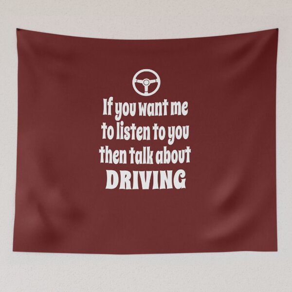 Item preview, If You Want Me To Listen To You Then Talk About Driving designed and sold by Merch-Tees.