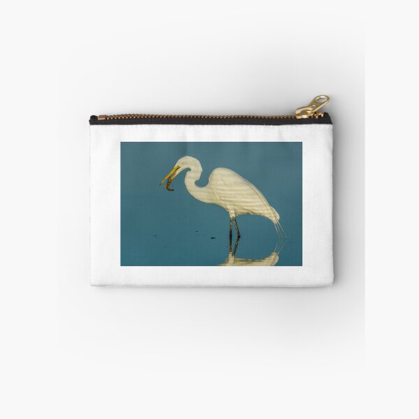 Item preview, Great Egret with Shrimp designed and sold by Gerard Fornarotto.