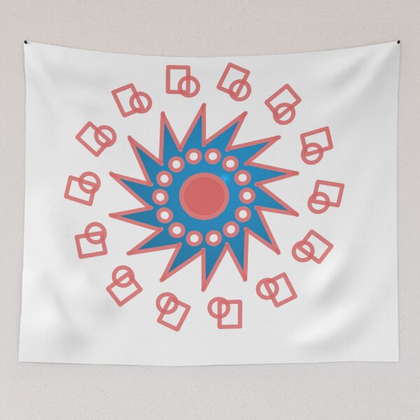 Item preview, Blue Sun Star designed and sold by Red bubble Artist.
