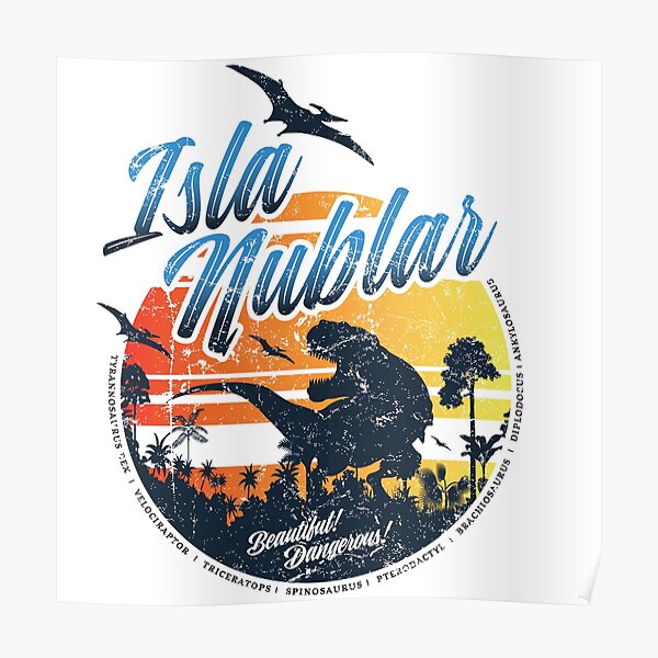 Isla Nublar Poster