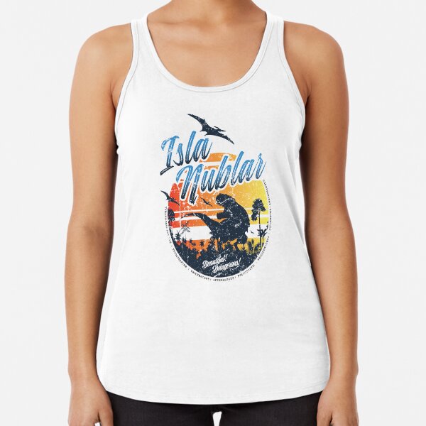 Isla Nublar Racerback Tank Top
