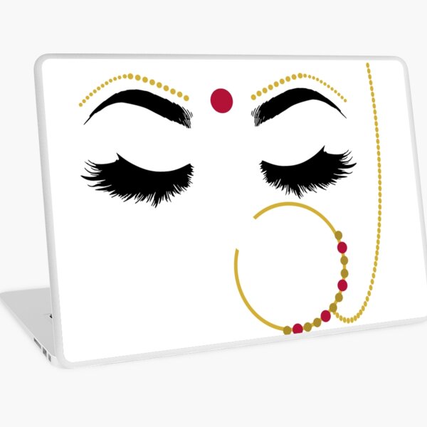 Desi Glam Girl Laptop Skin