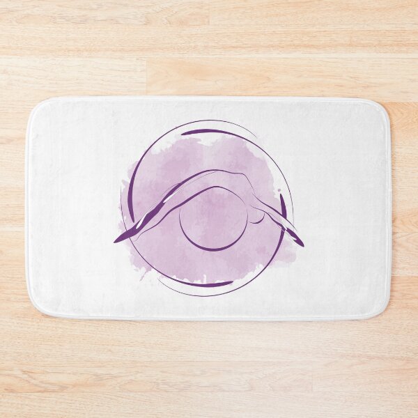 Item preview, Pilates pose with watercolor effect designed and sold by sashica.