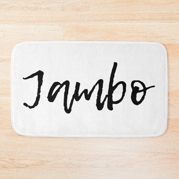 Item preview, Jambo Everyone - Africa Swahili Quote designed and sold by TimorousEclectc.