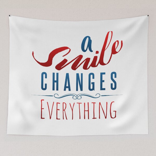 Item preview, A smile changes everything inspiring designed and sold by Kam-designs.