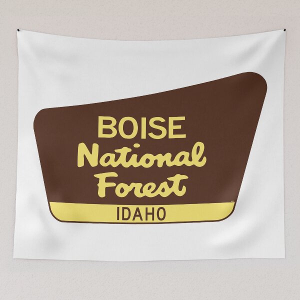 Item preview, Boise National Forest Idaho Laptop Luggage Bumper  designed and sold by DESTINATIONS DECAL.