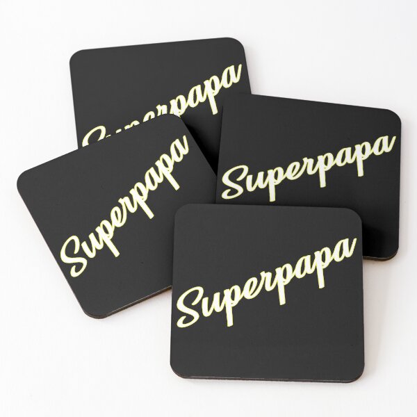 Item preview, Superpapa design white and yellow designed and sold by Sitamood.