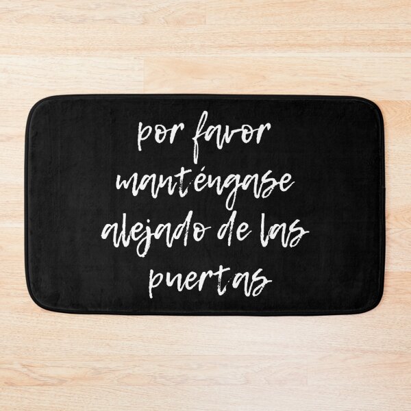 Item preview, Por favor manténgase alejado de las puertas (Please stand clear of the doors) designed and sold by TimorousEclectc.