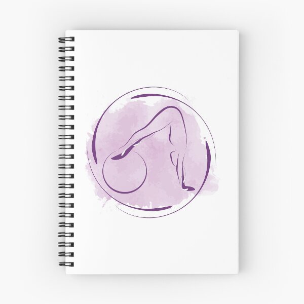 Item preview,  Pilates pose with watercolor effect designed and sold by sashica.