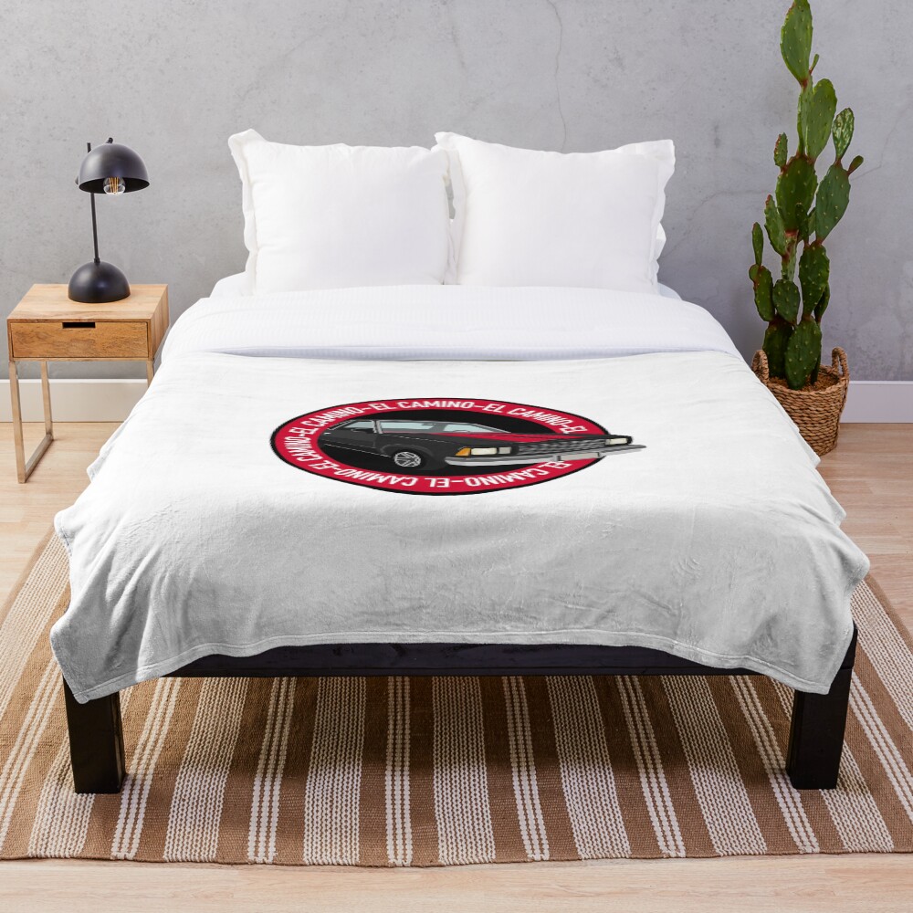 El Camino Throw Blanket By Itsmrmistyeyed Redbubble
