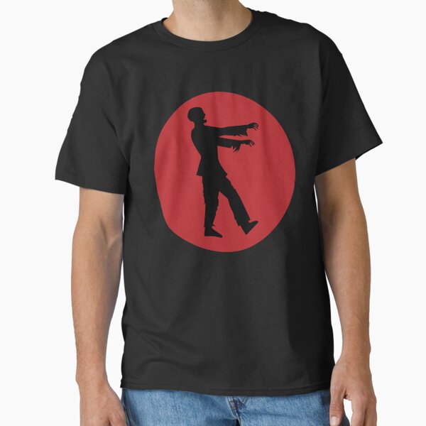 Item preview, Walking Zombie Silhouette designed and sold by MonkeyBusinessC.