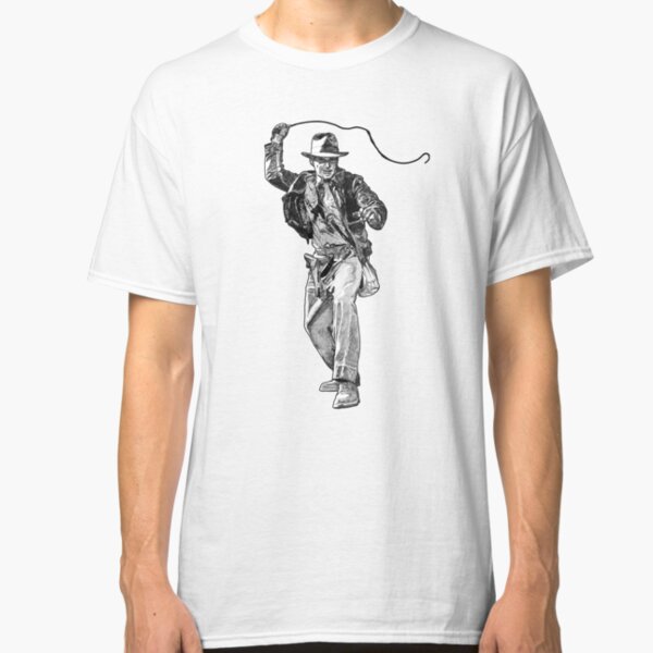 Indiana Jones Hand-drawing Classic T-Shirt
