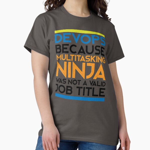 Item preview, Devops Ninja designed and sold by Caldofran.