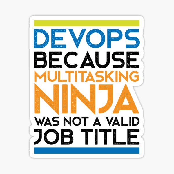 Item preview, Devops Ninja designed and sold by Caldofran.