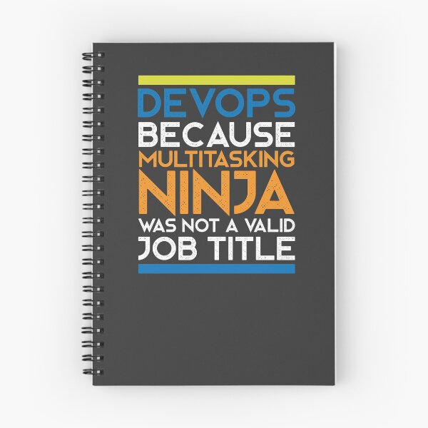 Item preview, Devops Ninja White designed and sold by Caldofran.