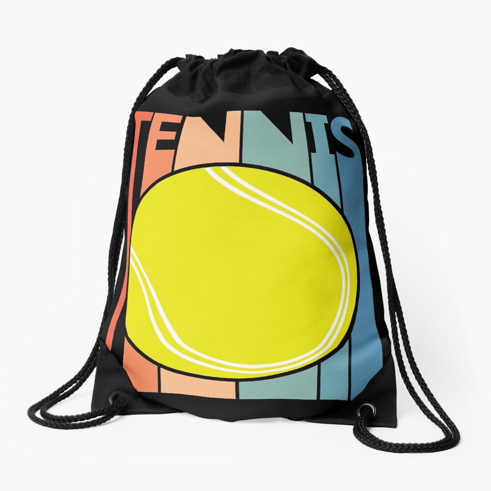 Tennis Ball Drawstring Bag