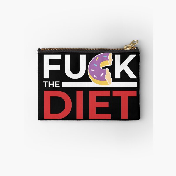 Item preview, Fuck The Diet Lose Weight Overweight Eating Diet designed and sold by MooonTees.