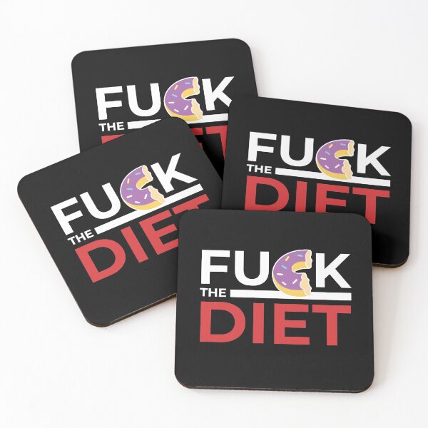 Item preview, Fuck The Diet Lose Weight Overweight Eating Diet designed and sold by MooonTees.