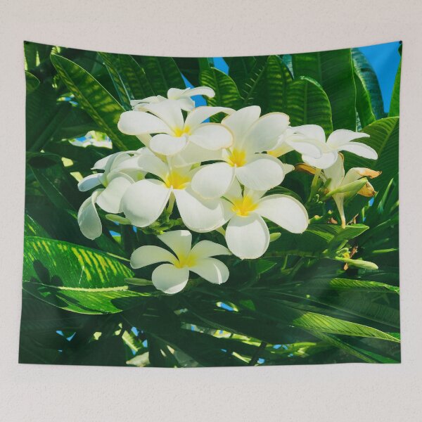 Item preview, Pleasant Hawaiian Tropical Plumeria Flowers Art Photo designed and sold by DEC02.