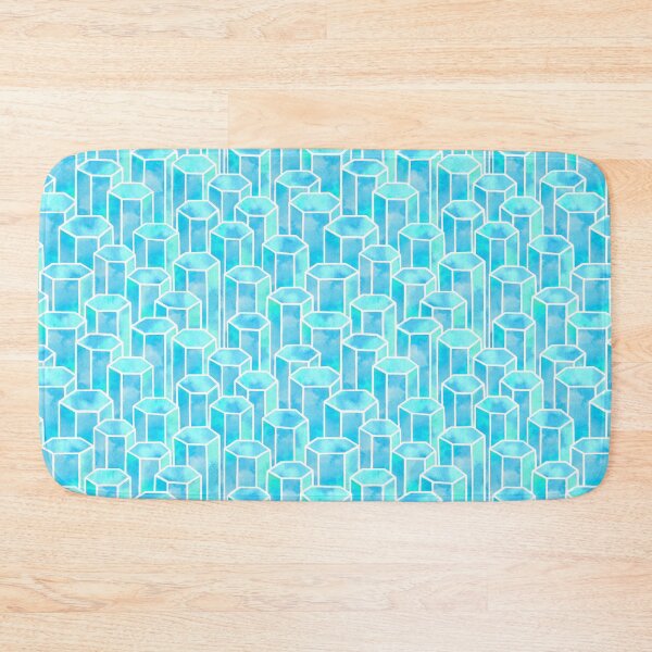 Item preview, Turquoise Hexagonal designed and sold by The Wellington Boot.