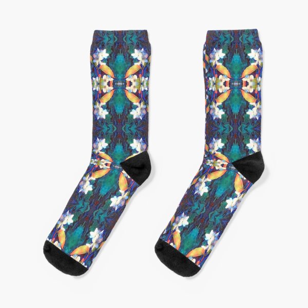 Anemone Flowers Socks