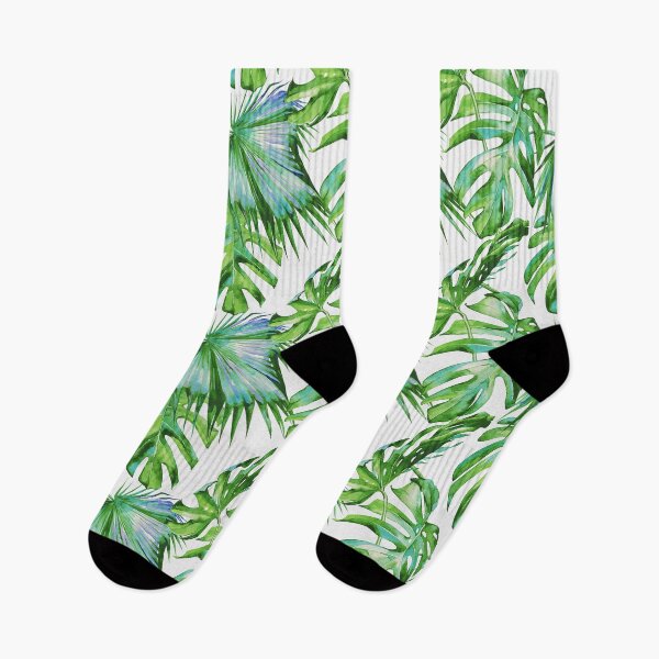 Aperçu de l'œuvre Exaltation tropicale | Modèle de palmiers et de fougères créée et vendue par wildtribe.