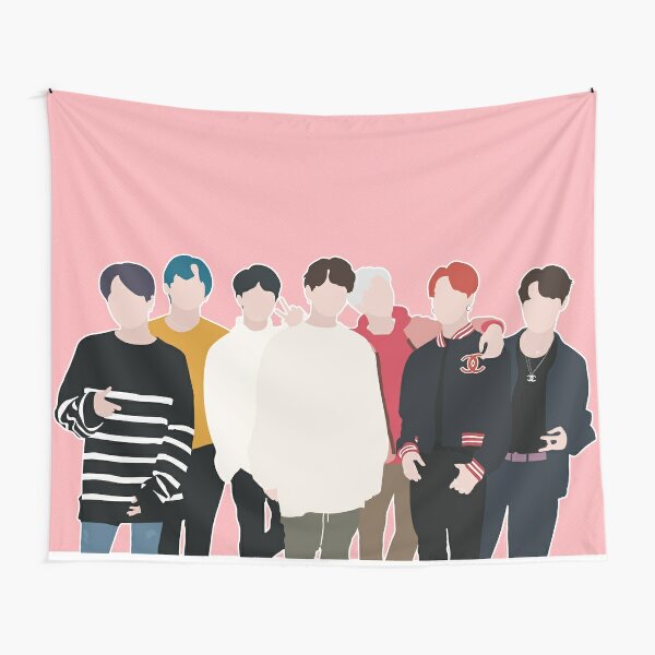  Bts Bangtan Boys Jin Golden Jin Tapestry Wall