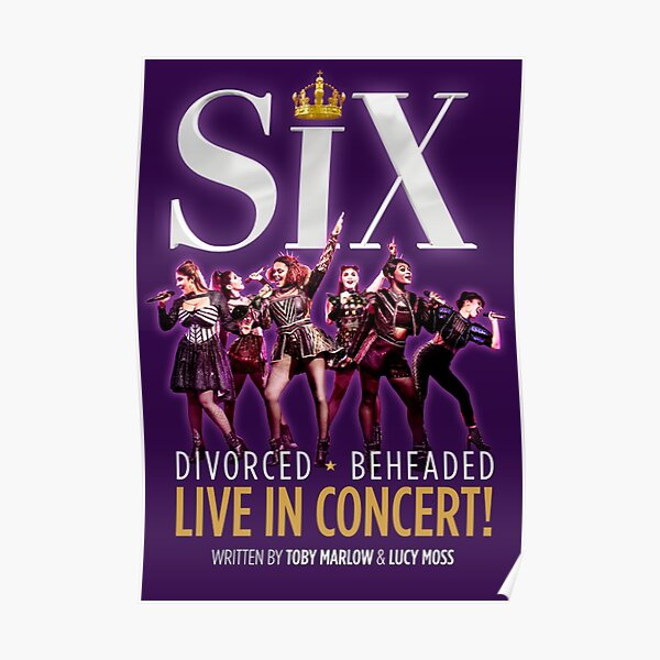 Six Live ! Poster