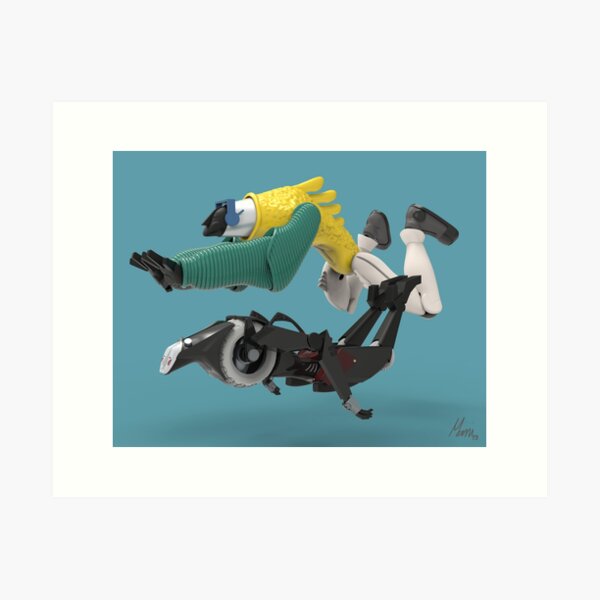 Dream Swimming Art Print