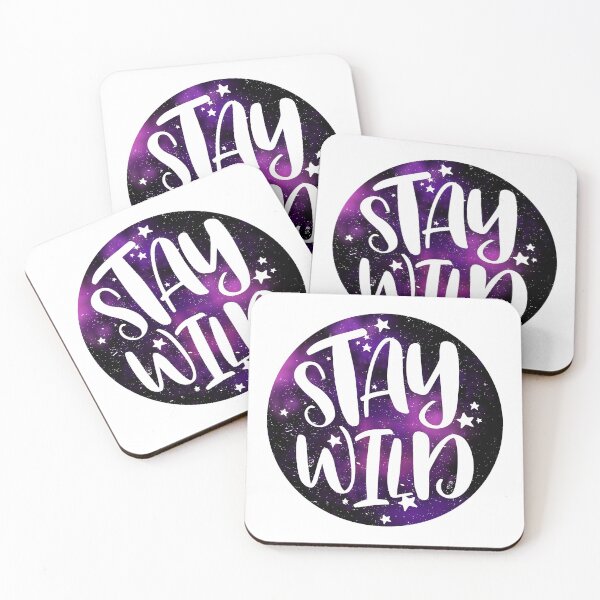 Item preview, Stay Wild - Purple Galaxy designed and sold by TswizzleEG.