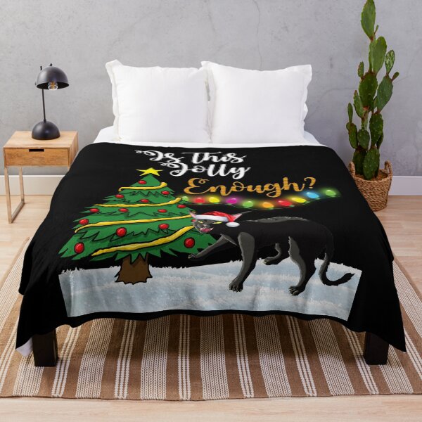 Item preview, Funny cute boys kids Christmas black cat is this jolly enough gift designed and sold by SurgicalDesign.