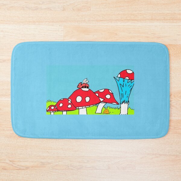 Item preview, Red Panda Fairy & Ladybug Mushrooms designed and sold by NicoletteArt.
