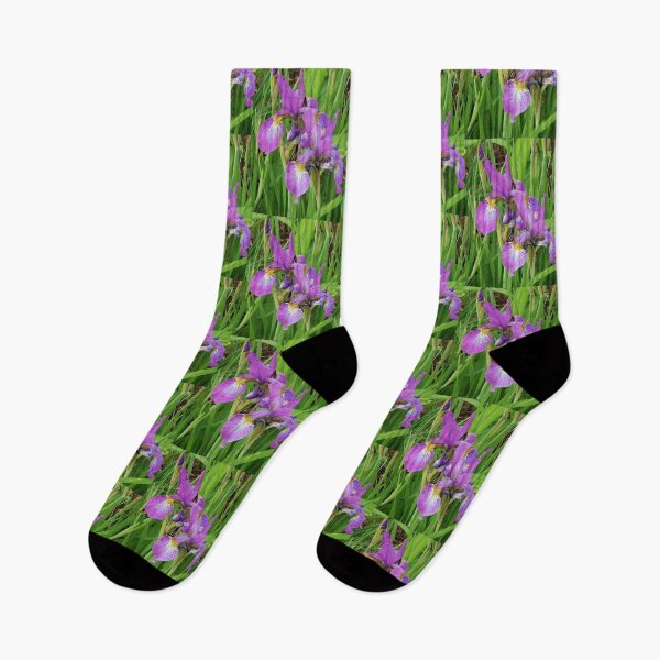 Item preview, Royal Purple Irises designed and sold by mymysterycloset.