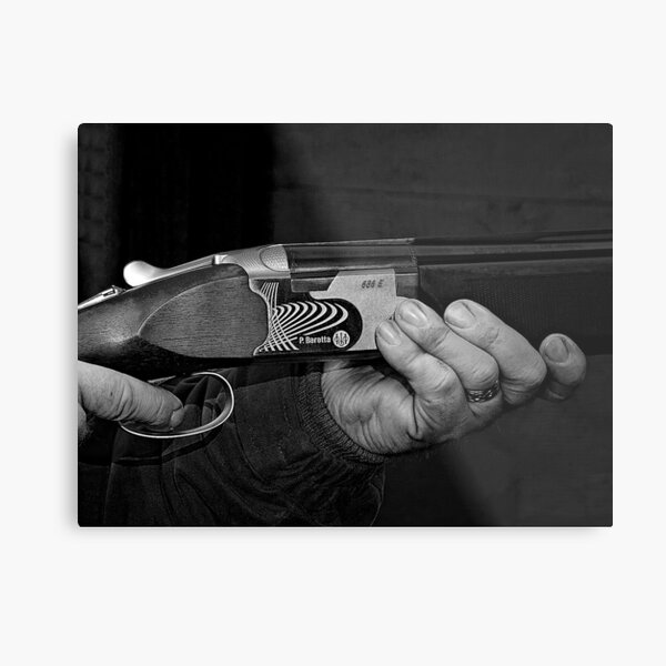 In Safe Hands? Metal Print