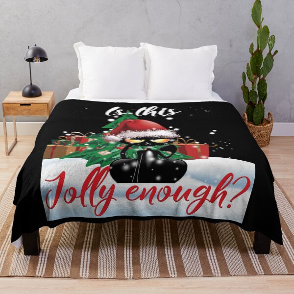 Item preview, Funny cute boys kids Christmas black cat is this jolly enough gift designed and sold by SurgicalDesign.