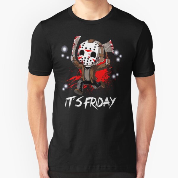 It's Friday 13th Jason Slim Fit T-Shirt