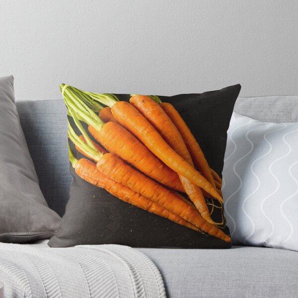 Item preview, Bunch of carrots on dark slate background. designed and sold by Andy Chisholm.