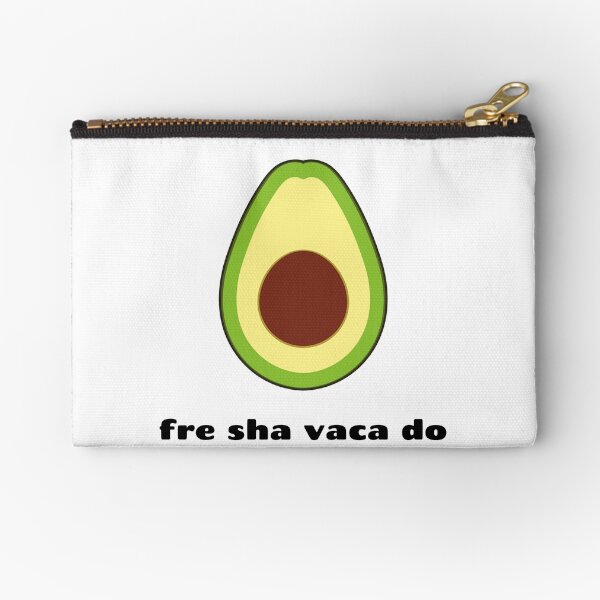 fre sha vaca do Zipper Pouch