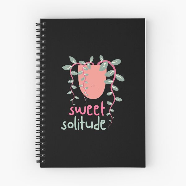 Item preview, Sweet Solitude Introvert Funny Happy Sarcastic Cute Awkward Antisocial Gift Idea designed and sold by EpsilonEridani.